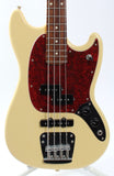 2019 Fender Mustang Bass Hybrid PJ vintage white