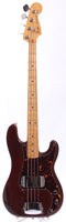 1980 Fender Precision Bass mocha brown