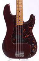 1980 Fender Precision Bass mocha brown