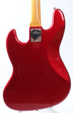 1982 Fernandes The Revival Jazz Bass 64 Reissue RJB-55 candy apple red