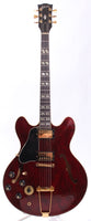 1978 Gibson ES-345TD lefty wine red