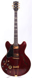 1978 Gibson ES-345TD lefty wine red