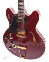 1978 Gibson ES-345TD lefty wine red