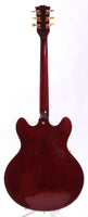 1978 Gibson ES-345TD lefty wine red