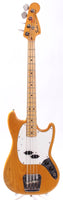 1976 Fender Mustang Bass natural