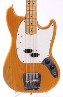 1976 Fender Mustang Bass natural