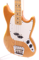 1976 Fender Mustang Bass natural