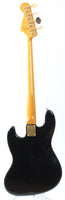 1998 Fender Jazz Bass 62 Reissue black matching headstock gold hardware
