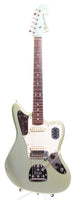 1999 Fender Jaguar American Vintage 62 Reissue matching headstock ice blue metallic