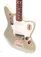 1999 Fender Jaguar American Vintage 62 Reissue matching headstock ice blue metallic