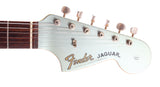 1999 Fender Jaguar American Vintage 62 Reissue matching headstock ice blue metallic