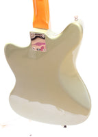 1999 Fender Jaguar American Vintage 62 Reissue matching headstock ice blue metallic