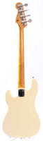 1990 Fender Precision Bass 62 Reissue vintage white