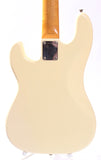 1990 Fender Precision Bass 62 Reissue vintage white