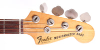 1978 Fender Musicmaster Bass olympic white