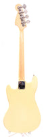 1978 Fender Musicmaster Bass olympic white