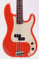 1993 Fender Precision Bass fiesta red