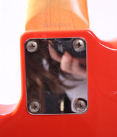 1993 Fender Precision Bass fiesta red