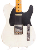 2013 Whitfill Tele T-style 50s Relic olympic white