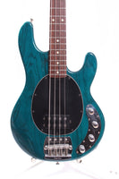1994 Music Man Stingray teal green transparent