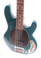1994 Music Man Stingray teal green transparent