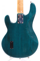 1994 Music Man Stingray teal green transparent