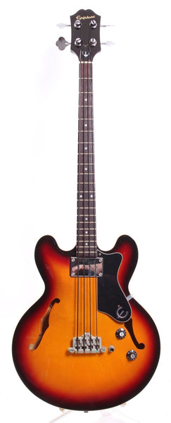 1997 Epiphone Rivoli VC Bass sunburst