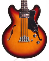 1997 Epiphone Rivoli VC Bass sunburst