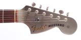 2000 Fender Mustang '69 Reissue all aluminum silver