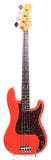 2015 Fender Precision Bass 62 Reissue fiesta red