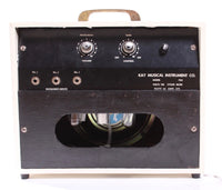 1963 Kay 703 Amp white tolex
