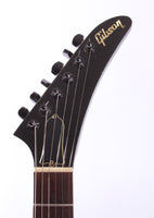 2001 Gibson Explorer '76 all black ebony