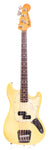1978 Fender Mustang Bass olympic white
