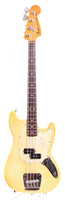 1978 Fender Mustang Bass olympic white