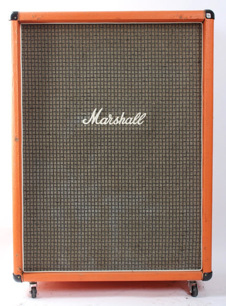 1973 Marshall 2401 2x12" cabinet orange levant