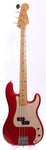 1990 Fender Precision Bass 57 Reissue candy apple red