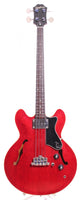 1990 Epiphone Rivoli EB-2 cherry red