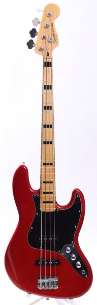 2013 Squier Vintage Modified Jazz Bass 70s candy apple red