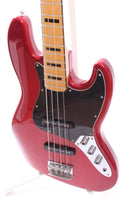 2013 Squier Vintage Modified Jazz Bass 70s candy apple red