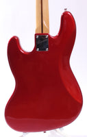 2013 Squier Vintage Modified Jazz Bass 70s candy apple red