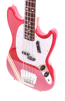 2010 Fender Mustang Bass competition torino red