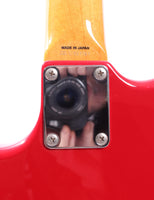2010 Fender Mustang Bass competition torino red