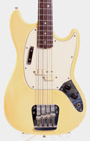 1974 Fender Mustang Bass olympic white