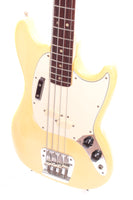 1974 Fender Mustang Bass olympic white