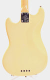 1974 Fender Mustang Bass olympic white