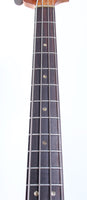 1981 Fender Musicmaster Bass wine red
