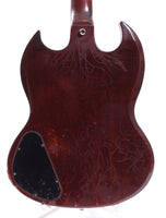 1971 Gibson EB-0 slotted headstock cherry red