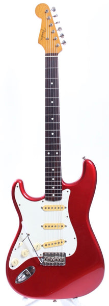 1989 Fender Stratocaster 62 Reissue lefty candy apple red