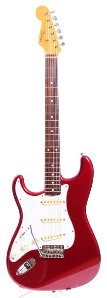2005 Fender Stratocaster 62 Reissue lefty candy apple red
