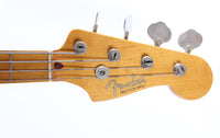1998 Fender Precision Bass 57 Reissue fiesta red